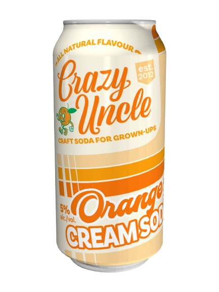 Crazy Uncle Hard Orange Cream Soda