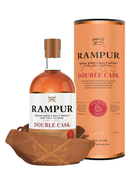 750ml CASK DOUBLE RAMPUR ウイスキー Now UAE Online Eastern African on Whisky Rampur Shop ウイスキー
