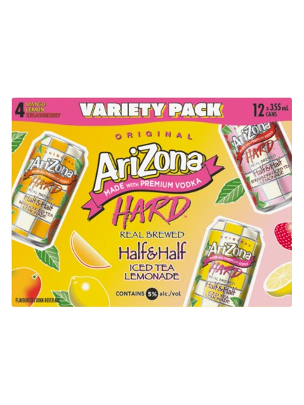 Arizona Hard Half & Half Variety Pack