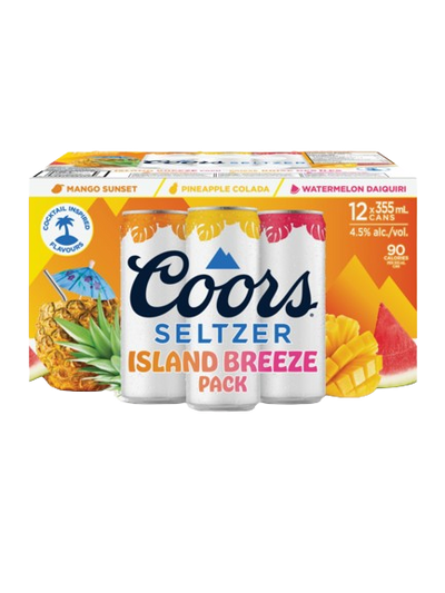 Coors Seltzer Island Breezer