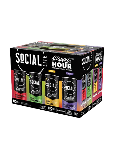 Social Lite Cocktail Seltzer