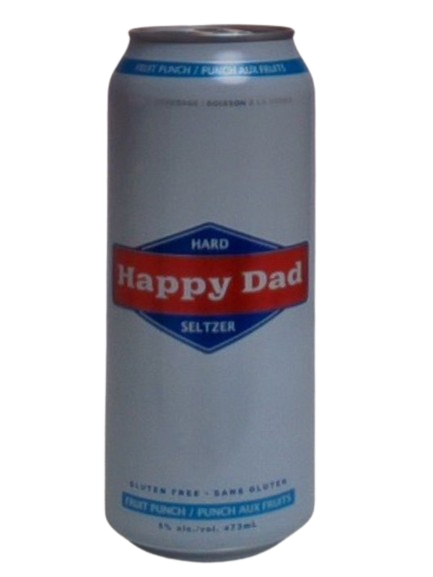 Happy Dad Hard Seltzer Fruit Punch 12 Pk