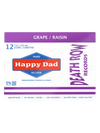 Happy Dad Hard Seltzer Grape