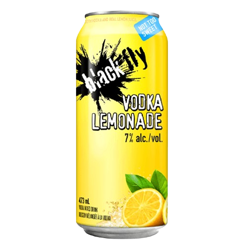 Black Fly Vodka Lemonade Tall Can