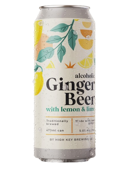 High Key Brewing Ginger Beer With Lemon