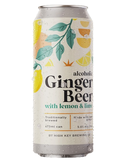 High Key Brewing Ginger Beer With Lemon