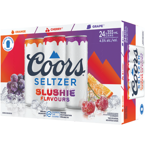 Coors Seltzer Slushie Flavour