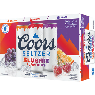 Coors Seltzer Slushie Flavour