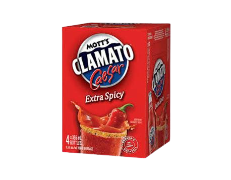 Motts Clamato Caesar Extra Spicy