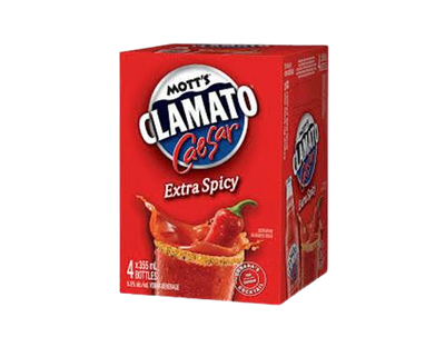 Motts Clamato Caesar Extra Spicy