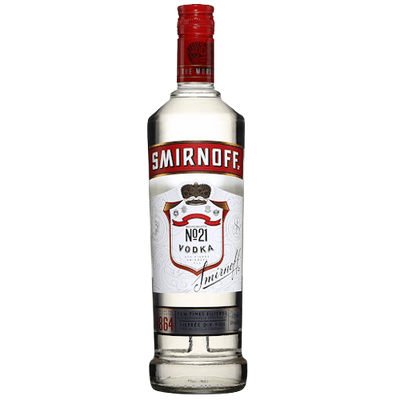 Smirnoff Glass Bottle