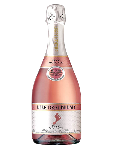 BAREFOOT BUBBLY PINK MOSCATO