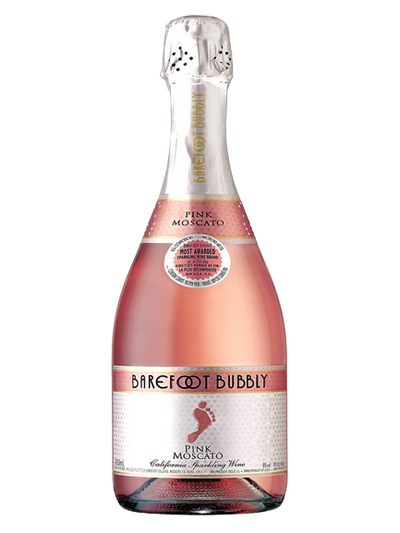 BAREFOOT BUBBLY PINK MOSCATO - Single Btl - 750mL