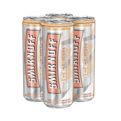 Smirnoff Ice Light White Peach & Soda