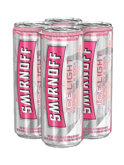 Smirnoff Ice Light Rasberry And Soda