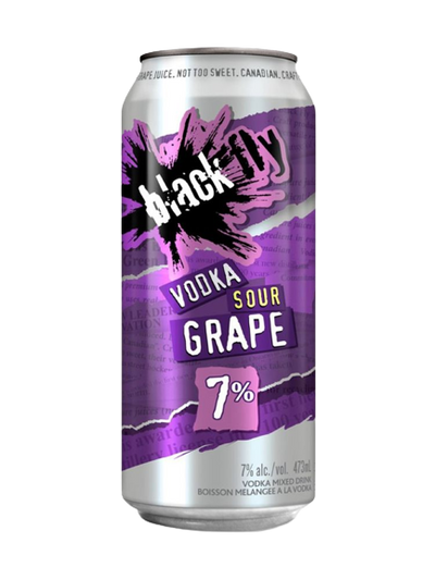 Black Fly Vodka Sour Grape