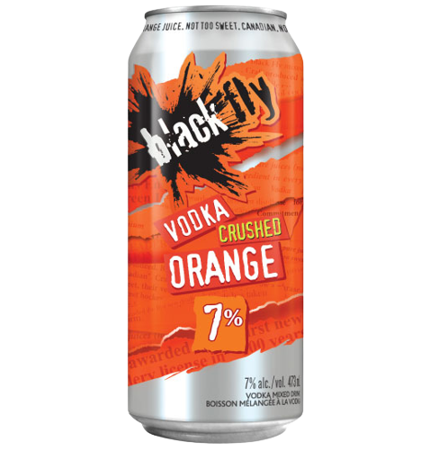 Black Fly Vodka Crushed Orange