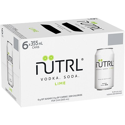 Nutrl Vodka Soda Lime