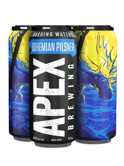 Apex Rushing Waters Bohemian Pilsner