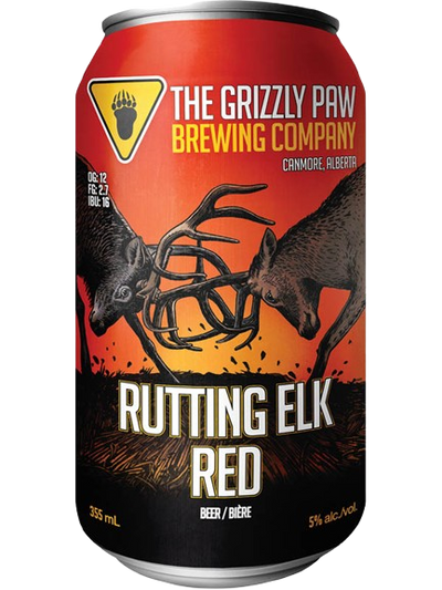 Grizzly Paw Rutting Elk Red