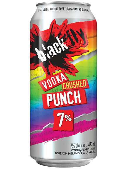 Black Fly Vodka Crushed Punch