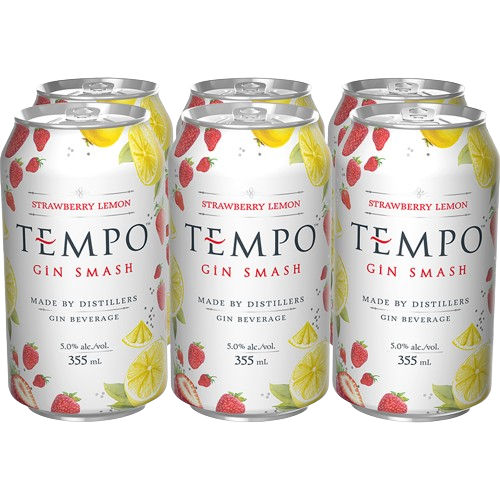 Tempo Gin Smash Strawberry Lemon