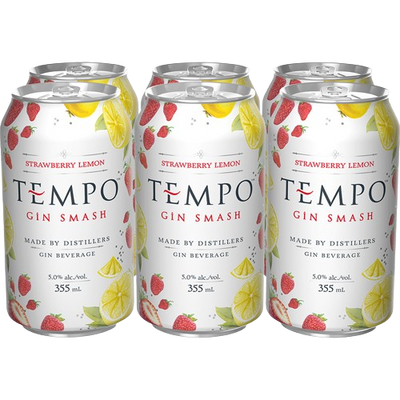 Tempo Gin Smash Strawberry Lemon