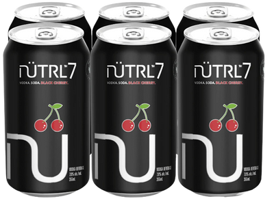 Nutrl Vodka Soda 7% Black Cherry