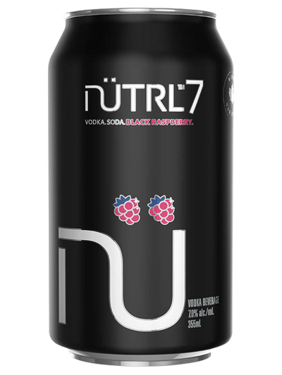 Nutrl Vodka Soda 7% Black Raspberry