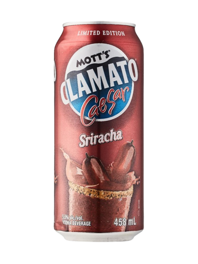 Motts Clamato Caesar Sriracha