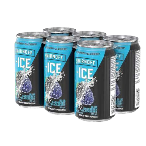 Smirnoff Ice Blue Raspberry And Blackberry