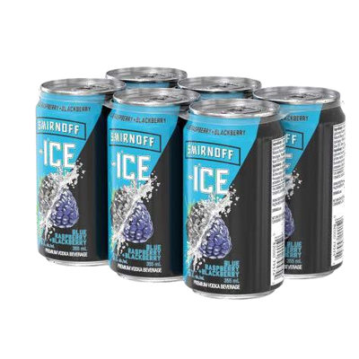 Smirnoff Ice Blue Raspberry And Blackberry