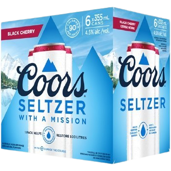 Coors Seltzer Black Cherry