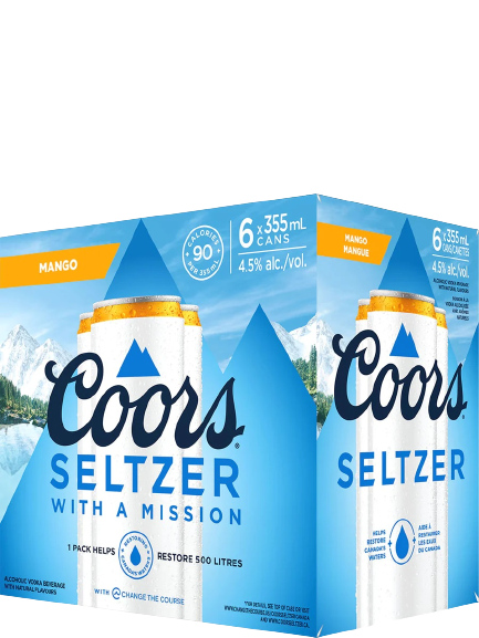 Coors Seltzer Mango