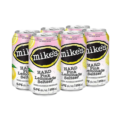 Mikes Hard Pink Lemonade Seltzer