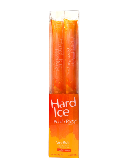 Vodka Freezies Hard Ice Peach Party