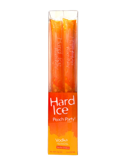 Vodka Freezies Hard Ice Peach Party