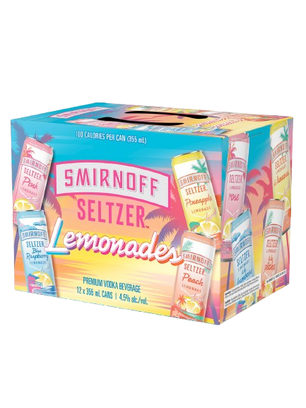 Smirnoff Seltzer Lemonade Variety Pack