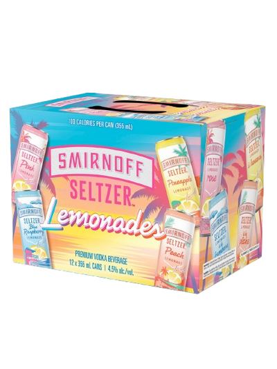 Smirnoff Seltzer Lemonade Variety Pack