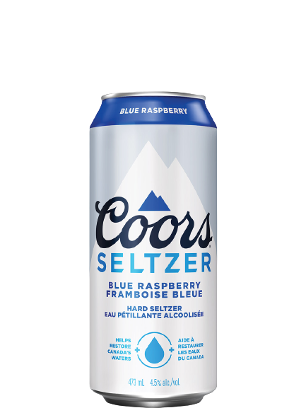 Coors Seltzer Blue Raspberry