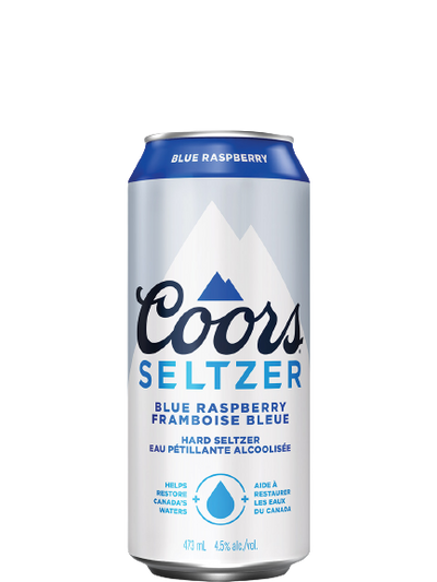 Coors Seltzer Blue Raspberry