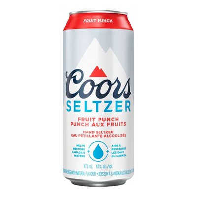 Coors Seltzer Fruit Punch 4pk