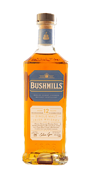 Bushmills 12 Year Old Irish Whiskey