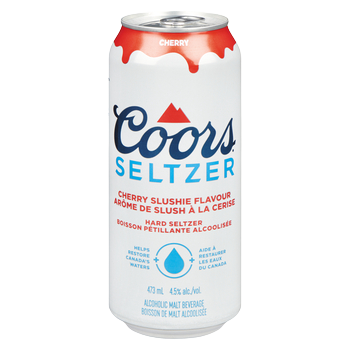 Coors Seltzer Cherry Slushie