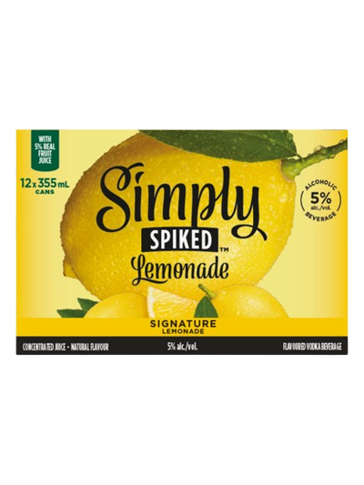 Simply Spiked Lemonade