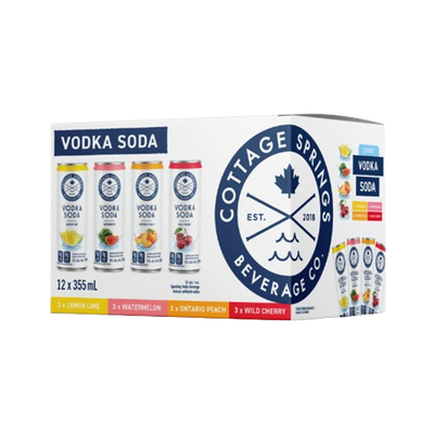 Cottage Springs RTD Vodka Soda